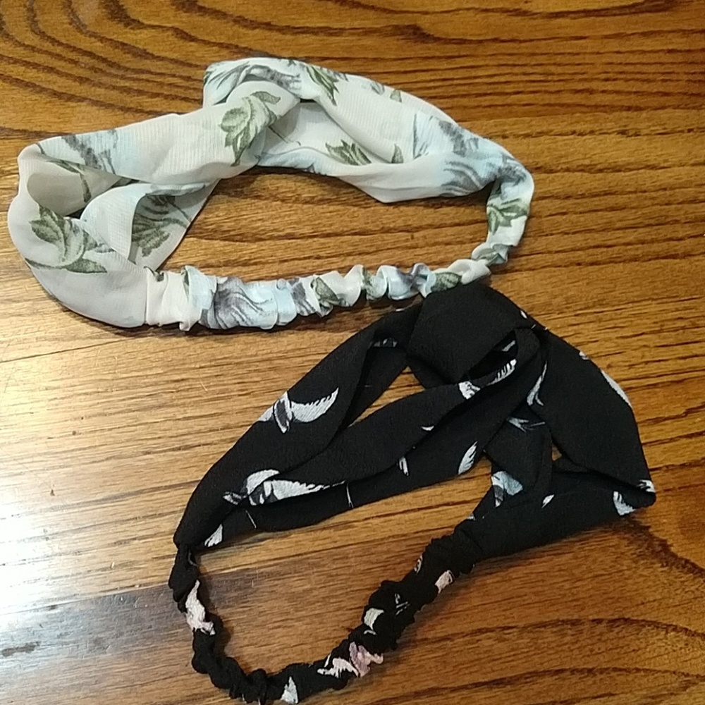 Boho, elastic twist headbands for women.